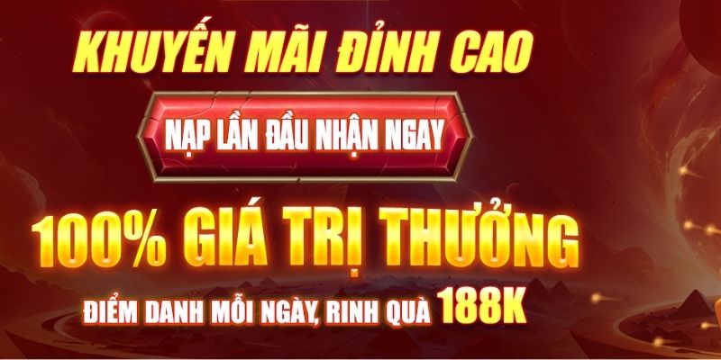 Chương trình ưu đãi nạp 88K nhận 188K